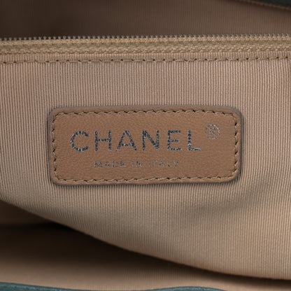 Chanel Caviar Quilted Timeless CC Tote Blue 6 of 15