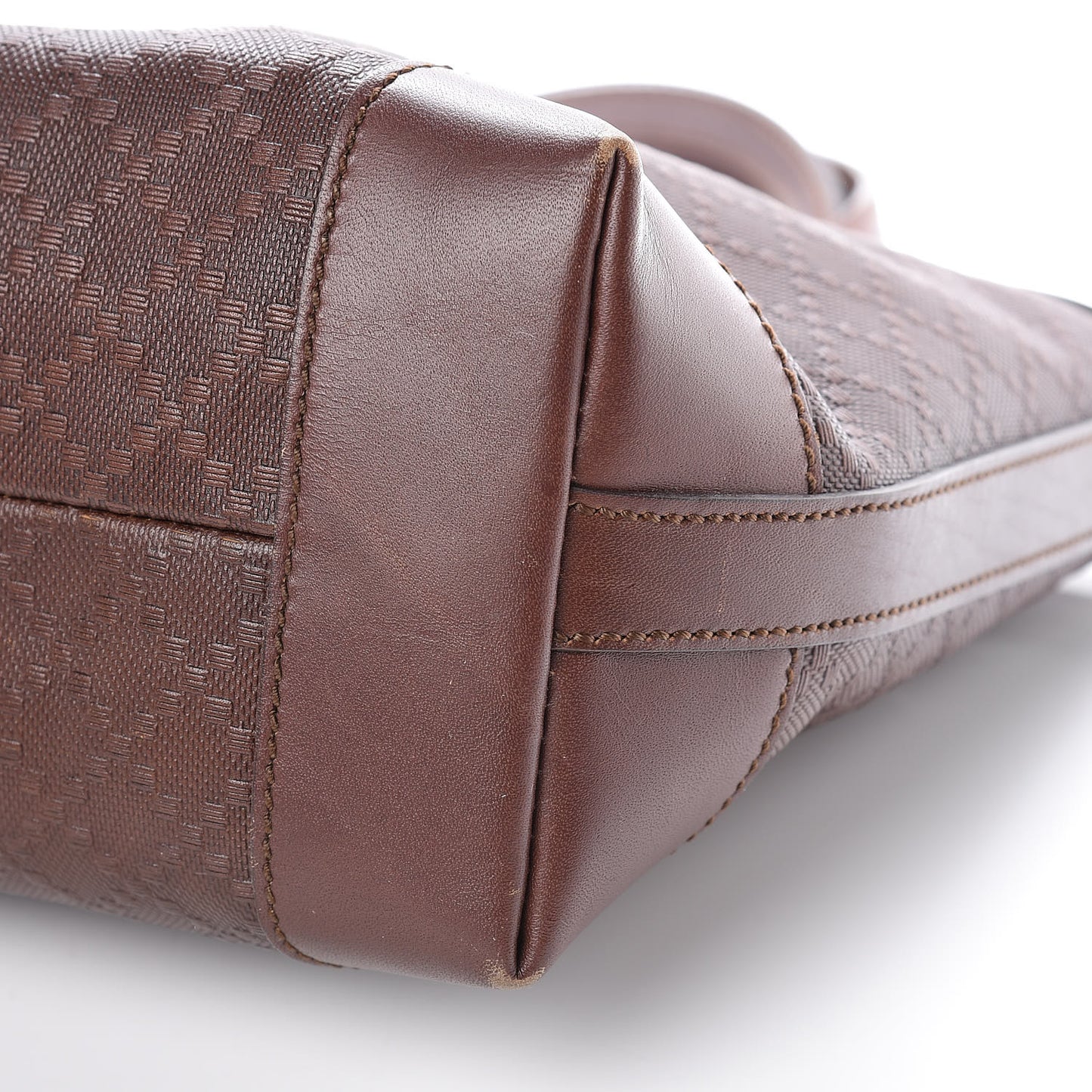 Diamante Calfskin Small Craft Tote Cuir