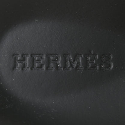 Hermes Calfskin Womens Chypre Sandals 36 Black 7 of 9