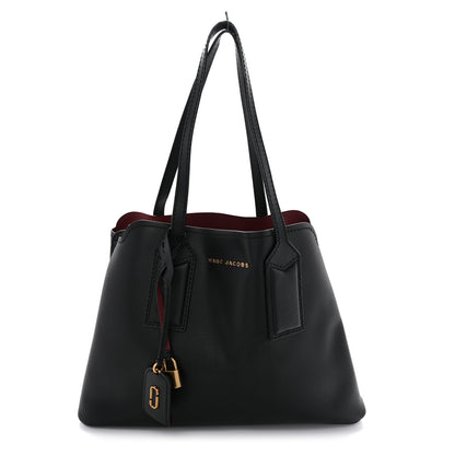 Marc Jacobs Pebbled Calfskin The Editor 38 Tote Black 1 of 16