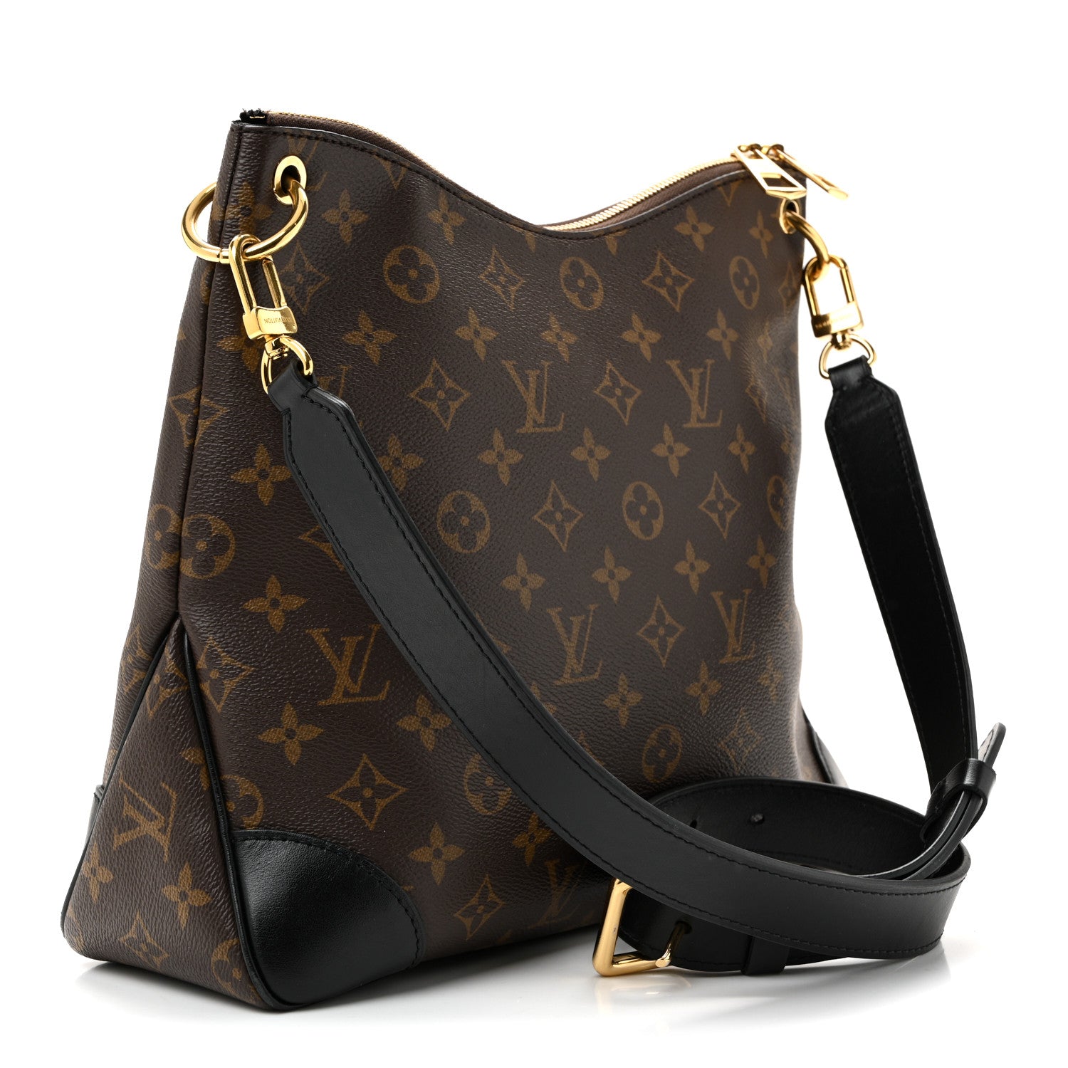 Louis Vuitton Monogram Odeon MM Black 3 of 10