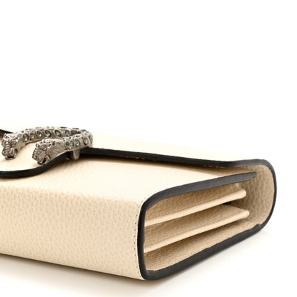 Gucci Dollar Calfskin Mini Dionysus Chain Wallet Mystic White 9 of 9