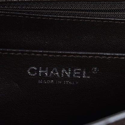 Chanel Caviar Quilted Jumbo Single Flap Dark Brown 7 of 9