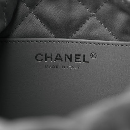 Chanel Shiny Calfskin Quilted Mini Chanel 22 Grey 6 of 10