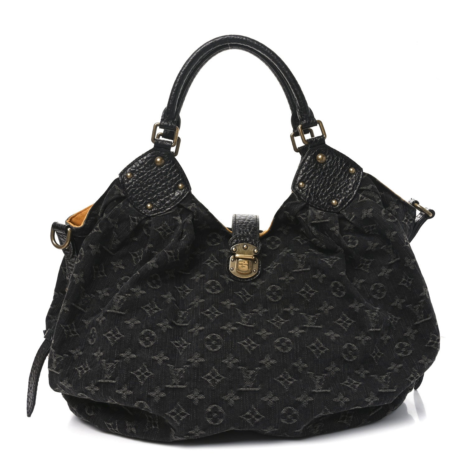 Louis Vuitton Denim Mahina XL Black 1 of 10