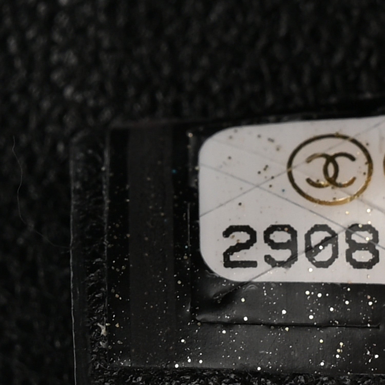 Chanel Lambskin Quilted Chanel 19 Luggage Tag Black 6 of 7