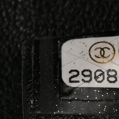 Chanel Lambskin Quilted Chanel 19 Luggage Tag Black 6 of 7