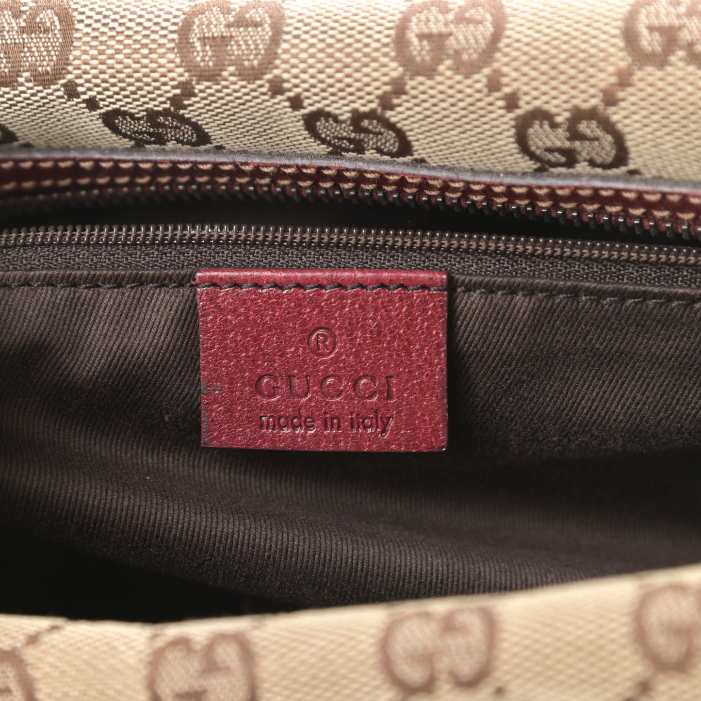 Monogram Small Boston Red
