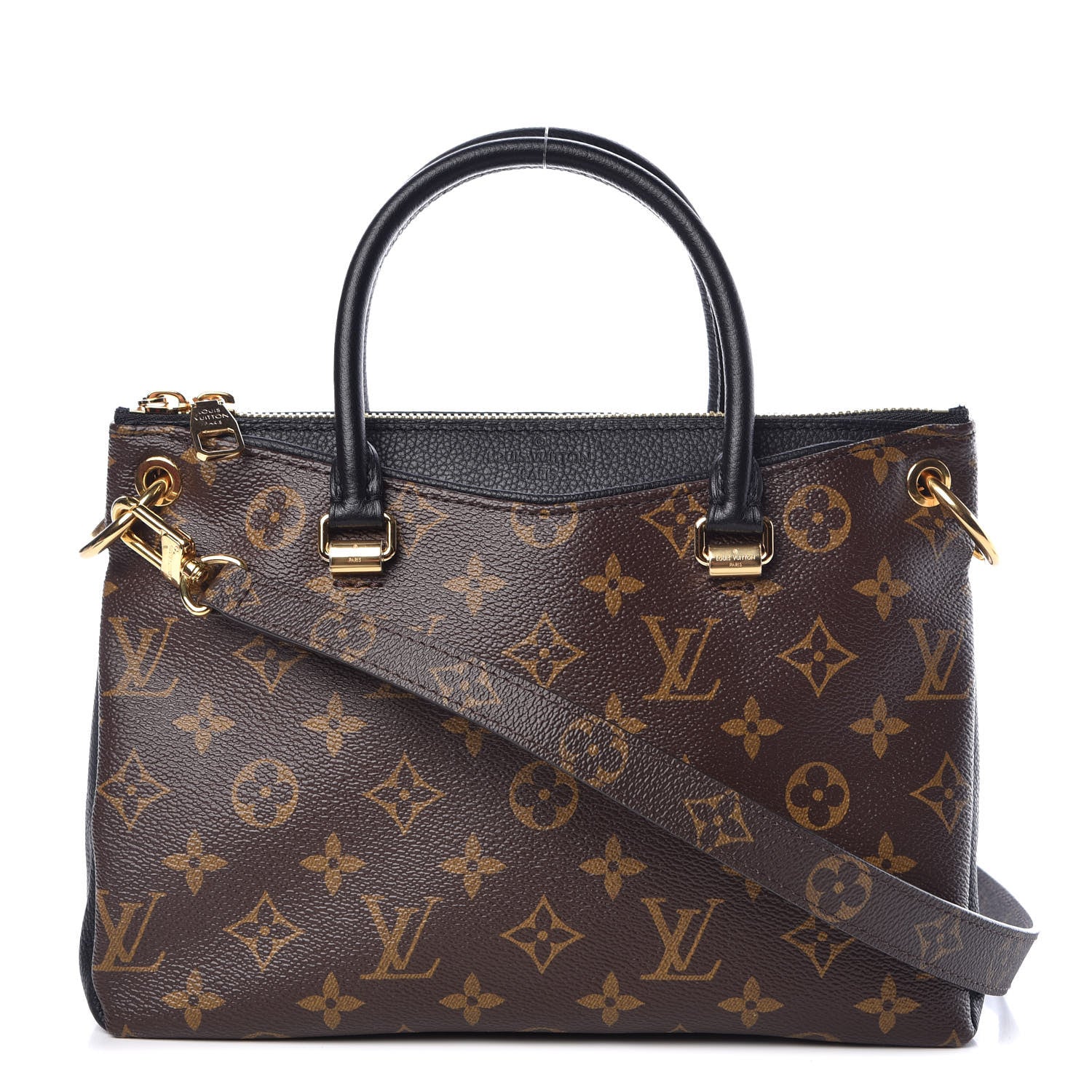 Louis Vuitton Monogram Pallas Full BB Black 1 of 10