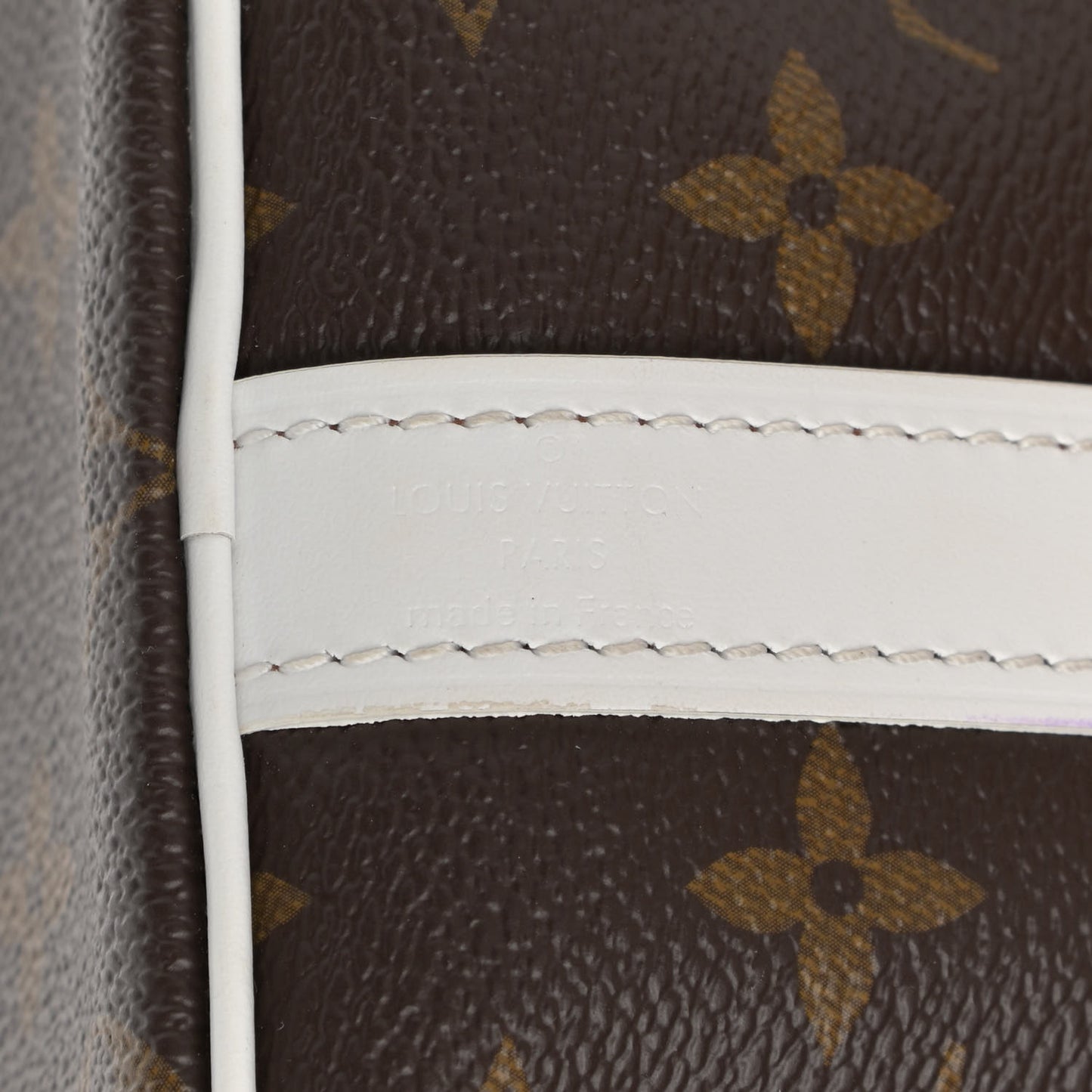 Monogram LV Match Speedy Bandouliere 25 White
