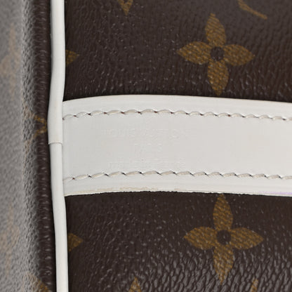 Louis Vuitton Monogram LV Match Speedy Bandouliere 25 White 6 of 13