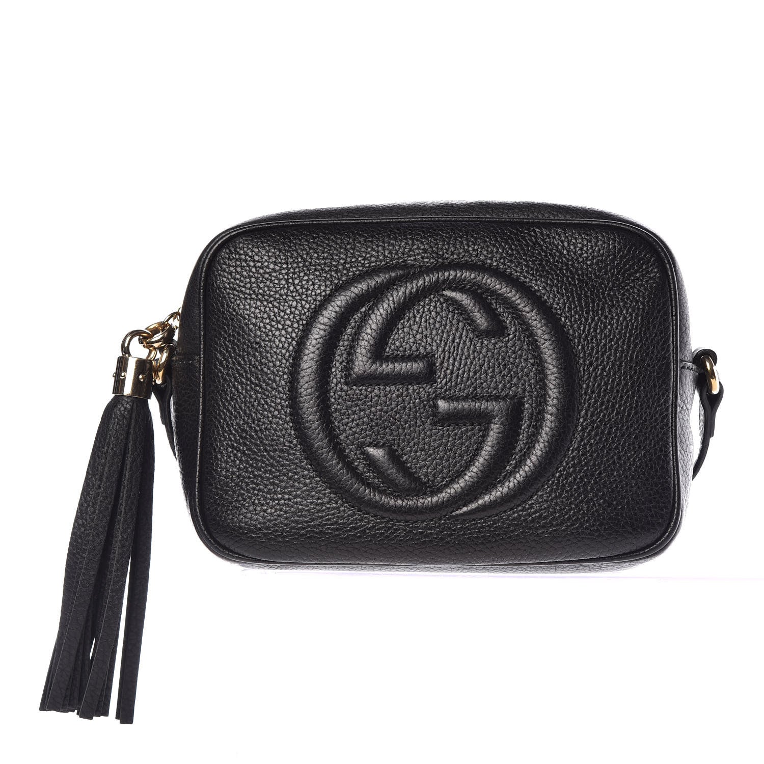 Gucci Pebbled Calfskin Small Soho Disco Bag Black 1 of 11
