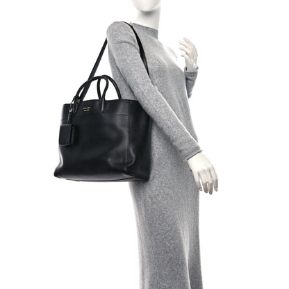 Prada City Calf Tote Black 3 of 9