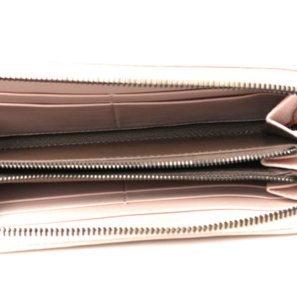 Bottega Veneta Nappa Intrecciato Zip Around Wallet Petale 5 of 23