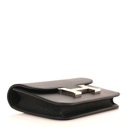 Hermes Epsom Constance Slim Wallet Black 5 of 7
