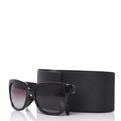 Prada Square Sunglasses SPR 07P Black 8 of 8