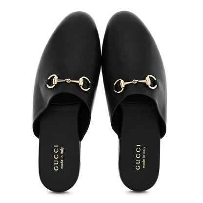 Gucci Calfskin Mens Horsebit Slippers 11 Black 2 of 11