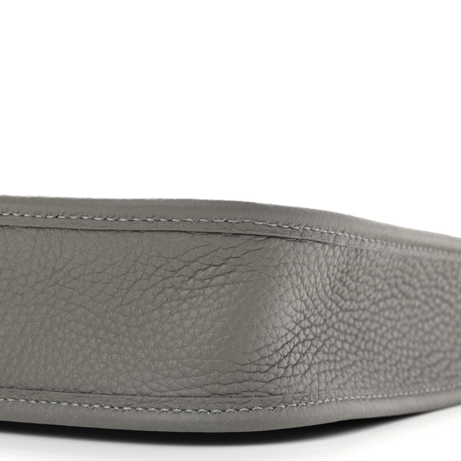 Hermes Taurillon Clemence Evelyne TPM Gris Meyer 9 of 10