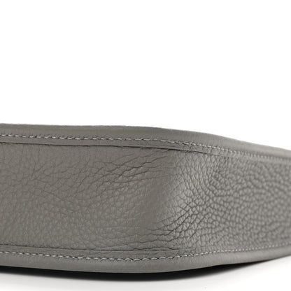 Hermes Taurillon Clemence Evelyne TPM Gris Meyer 9 of 10