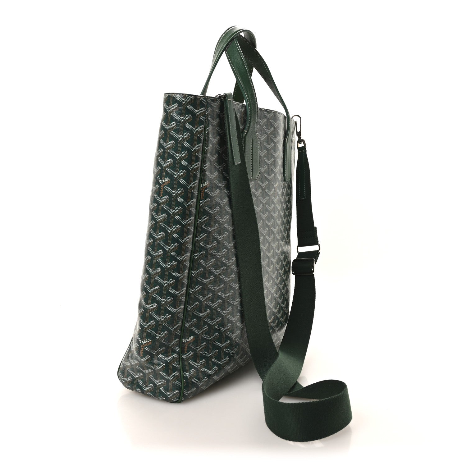 Goyard Goyardine Voltaire III Tote Green 3 of 10
