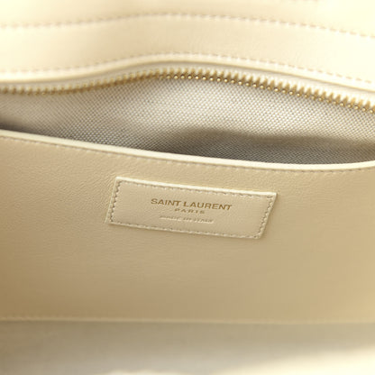 Saint Laurent Raffia Baby Monogram Downtown Cabas 8 of 9
