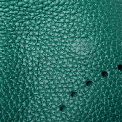 Hermes Taurillon Clemence Evelyne III PM Vert Vertigo 9 of 10