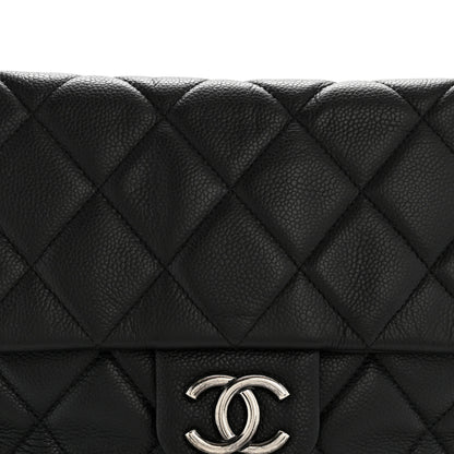 Chanel Caviar Quilted Coco Casual Flap Black 8 of 14