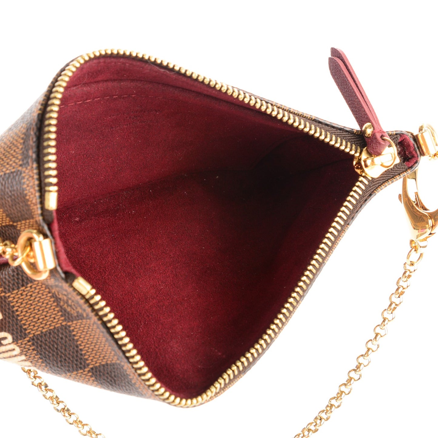 Damier Ebene Milla MM Trunk Pochette