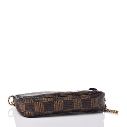 Louis Vuitton Damier Ebene Mini Pochette Accessories 4 of 12