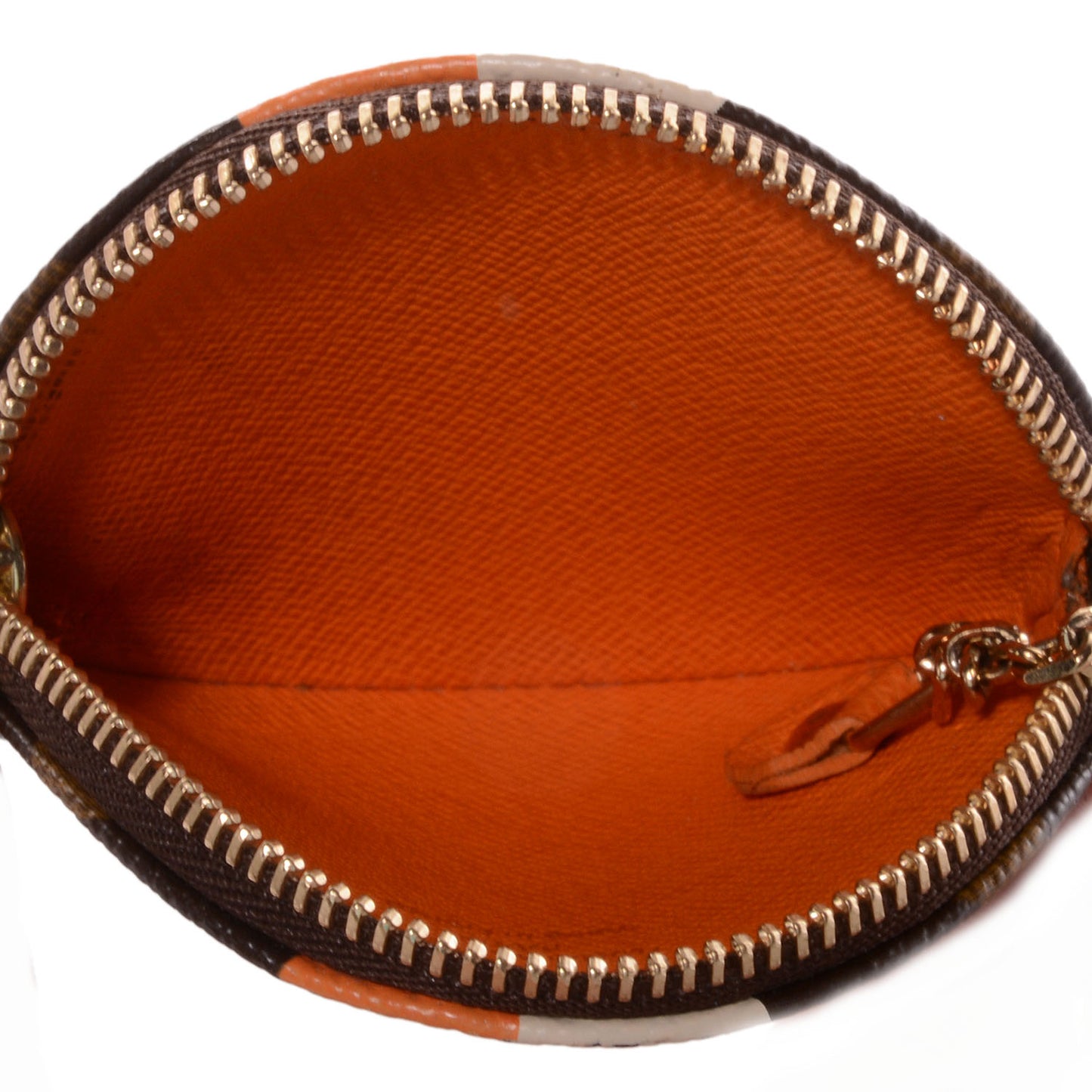 Monogram Groom Round Coin Purse
