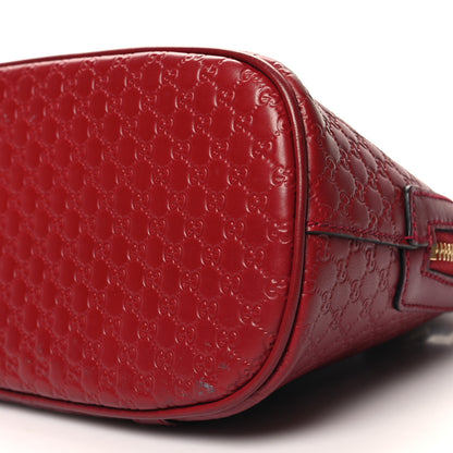 Gucci Soft Microguccissima Mini Dome Bag Rosso 10 of 15