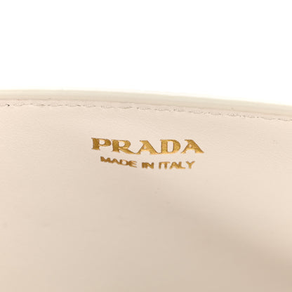 Prada Saffiano Cuir Chain Wallet White 6 of 12