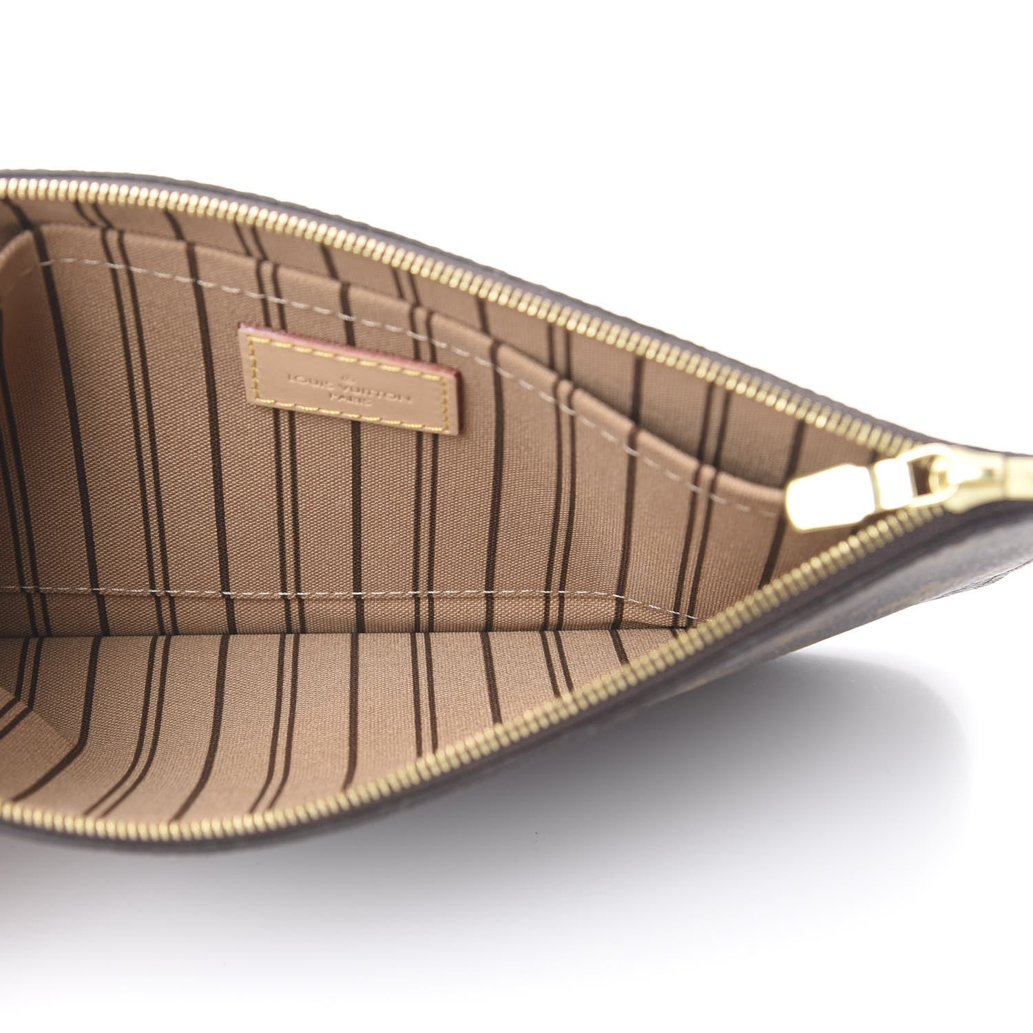 Louis Vuitton Monogram Neverfull MM GM Pochette 4 of 7