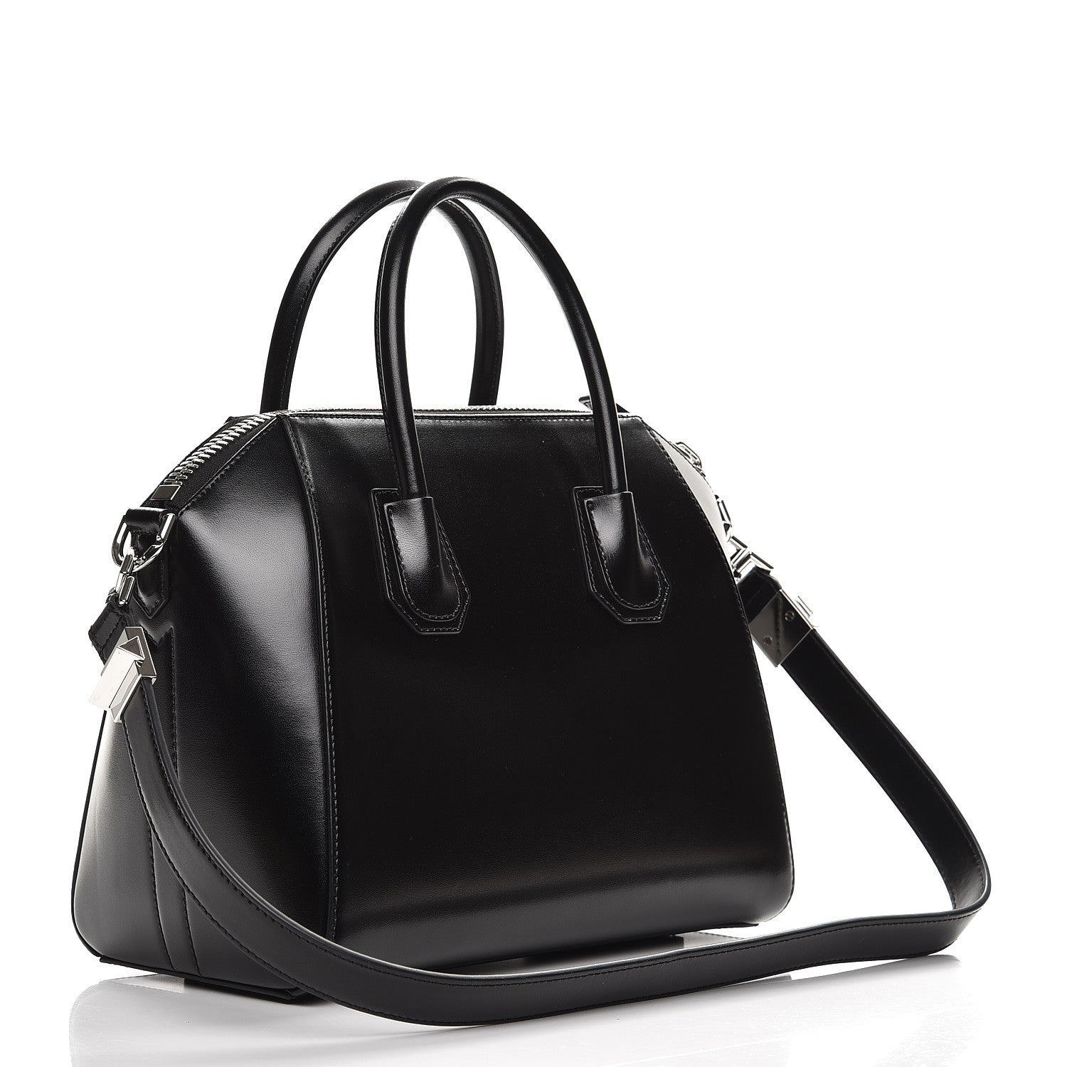 Givenchy Shiny Lord Calfskin Small Antigona Black 4 of 8
