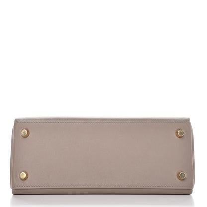 Hermes Swift Kelly Retourne 25 Gris Asphalte 6 of 34