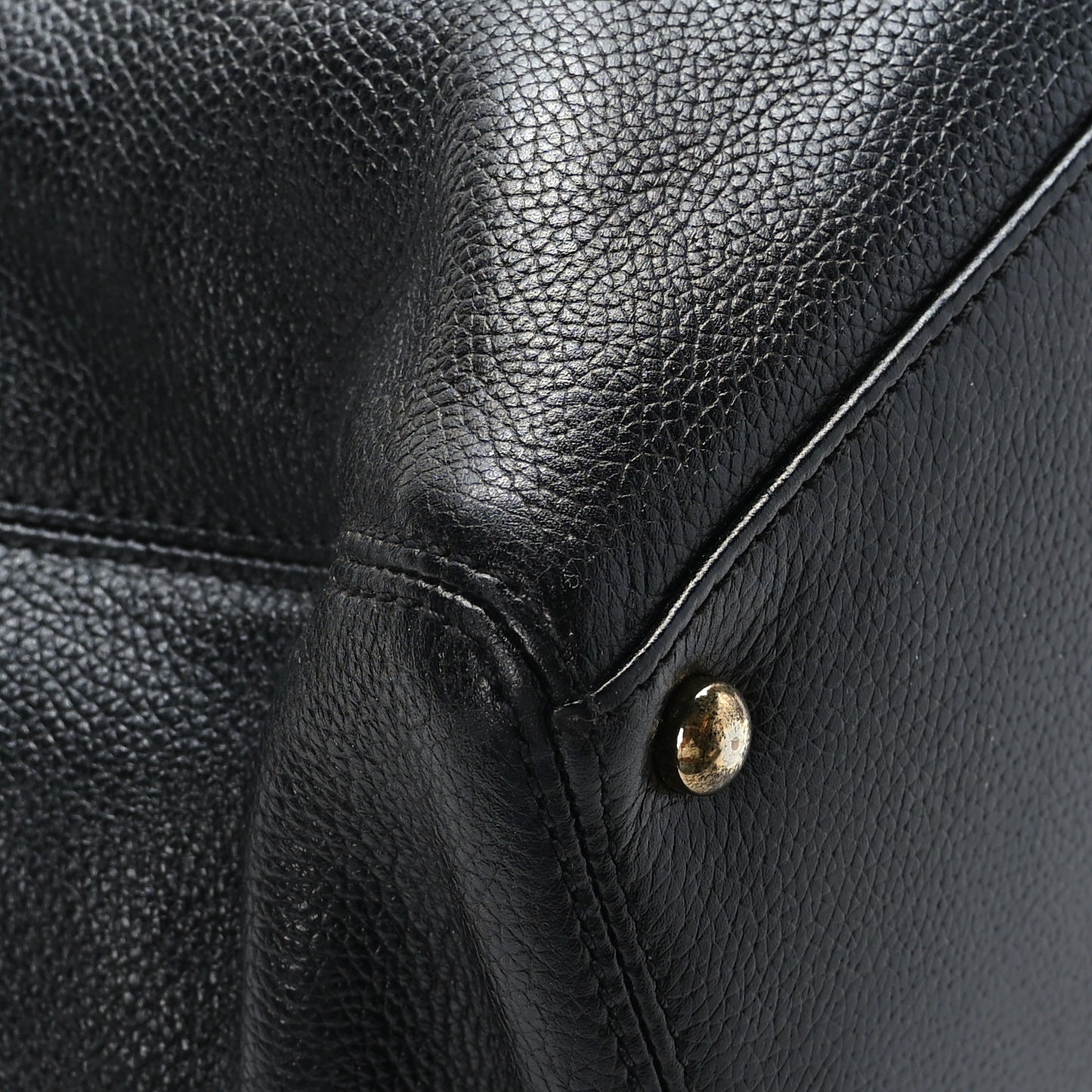 Deerskin Cerf Executive Shopper Tote Black