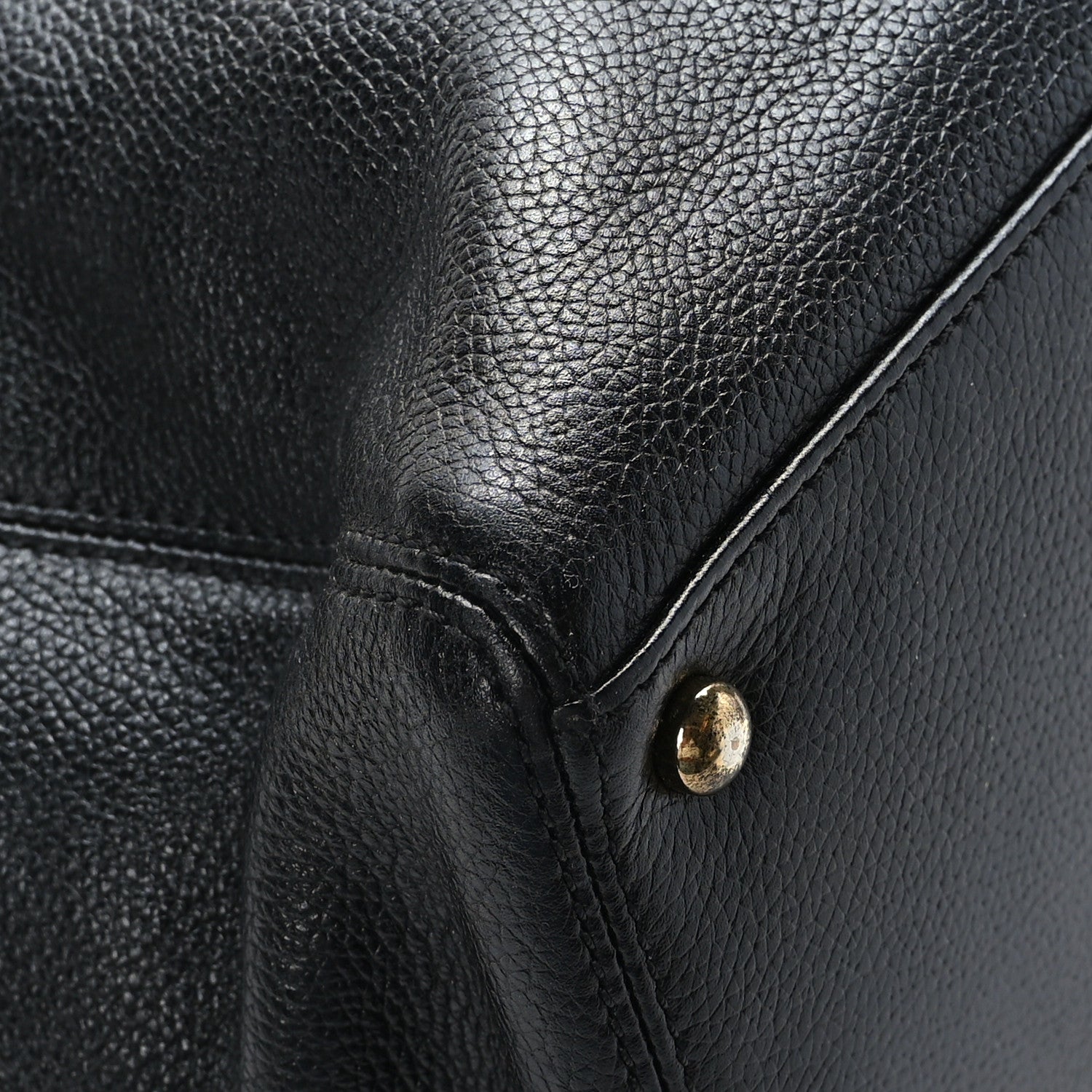 Chanel Deerskin Cerf Executive Shopper Tote Black 10 of 12