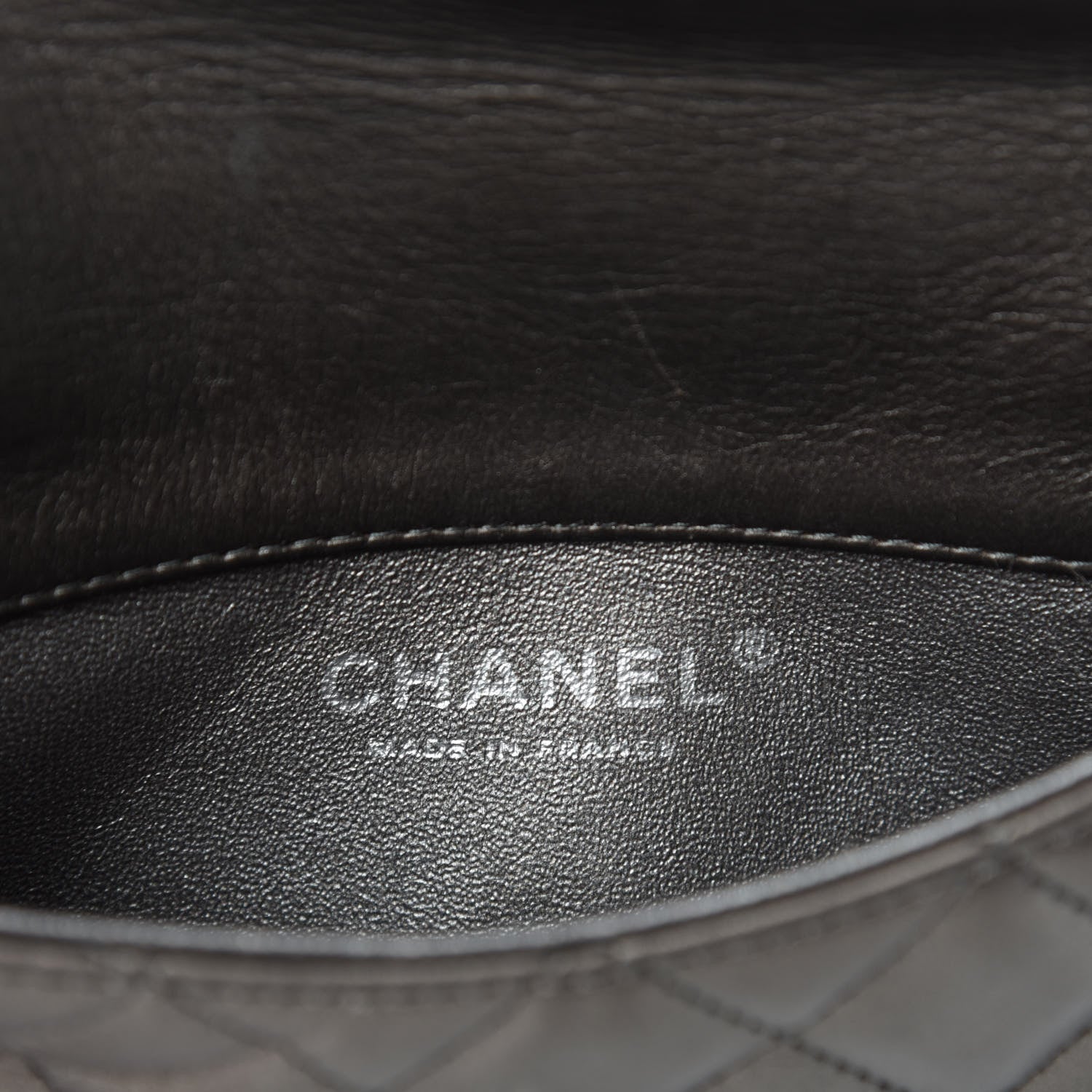 Chanel Metallic Lambskin Quilted Daily Zip Crossbody Bag Bronze 9 of 12