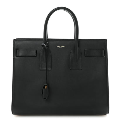Saint Laurent Smooth Calfskin Small Sac De Jour Black 1 of 10
