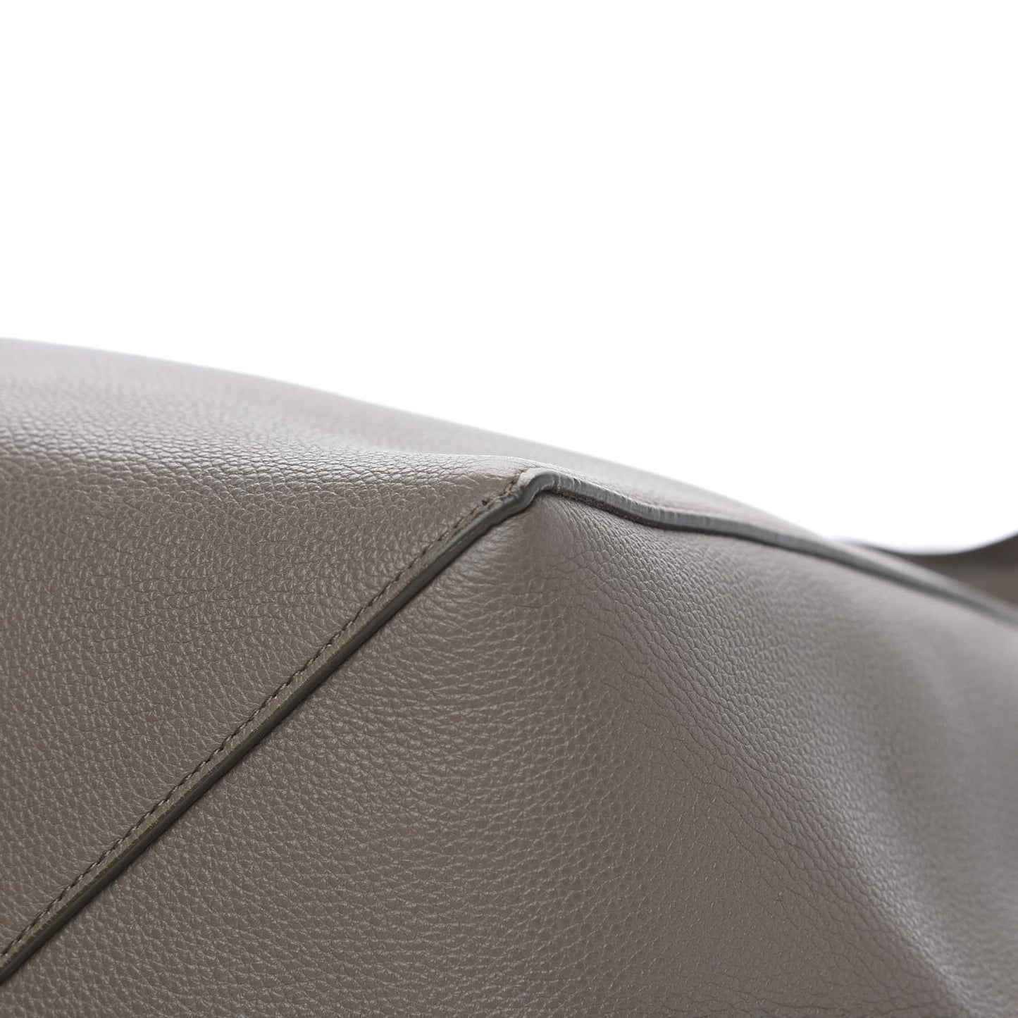 Soft Grained Calfskin Small Belt Cabas Phantom Taupe