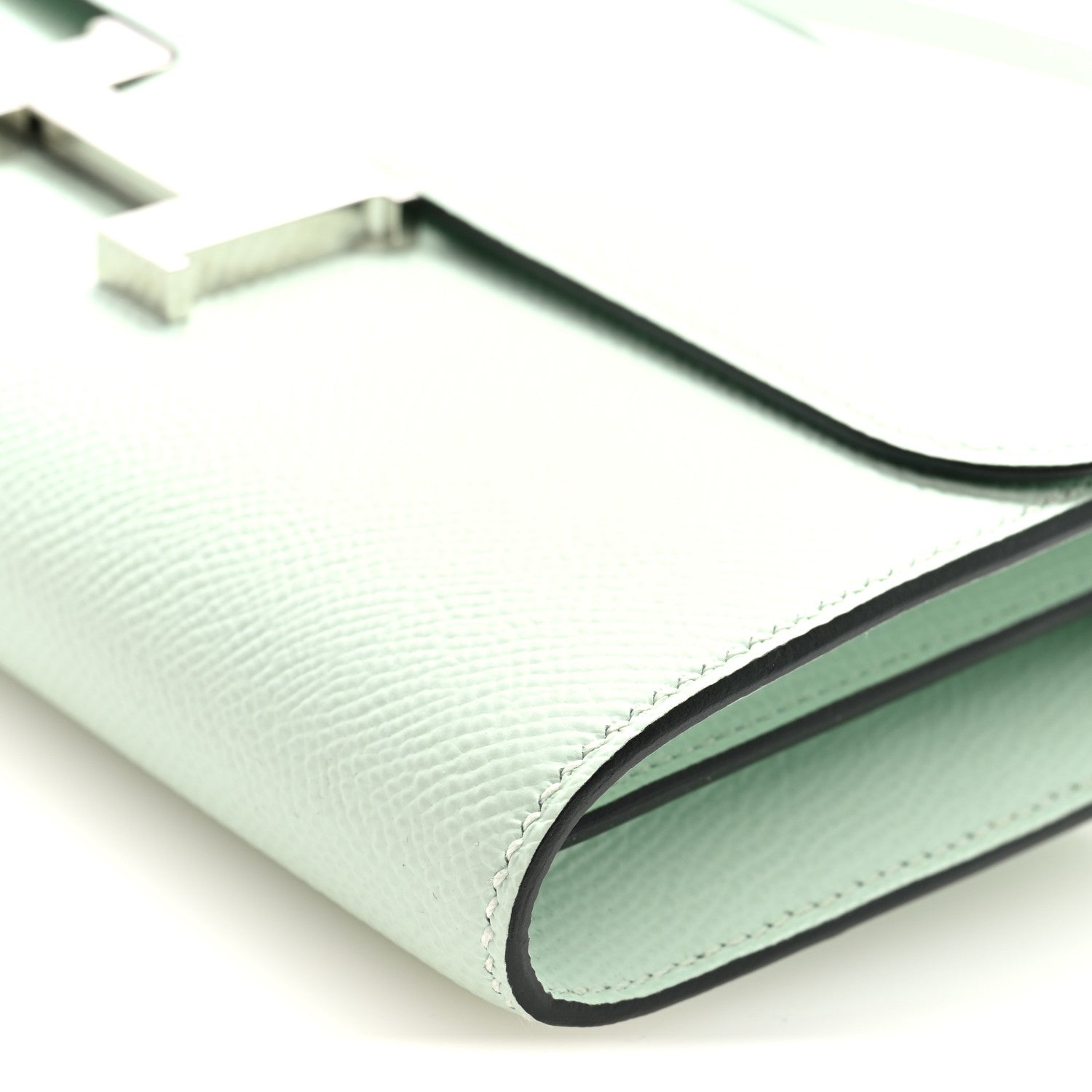 Hermes Epsom Constance Long To Go Wallet Vert Peppermint 9 of 10