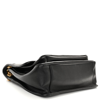 Saint Laurent Lambskin Matelasse Monogram Medium Niki Chain Satchel Black 4 of 9