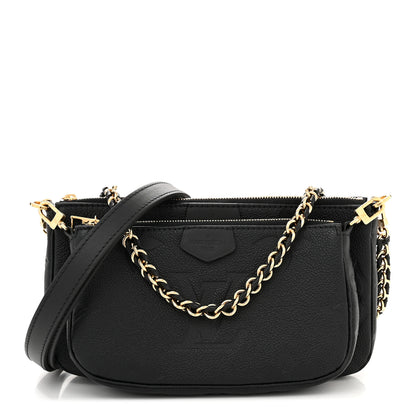 Louis Vuitton Empreinte Monogram Giant Multi Pochette Accessories Black 1 of 11