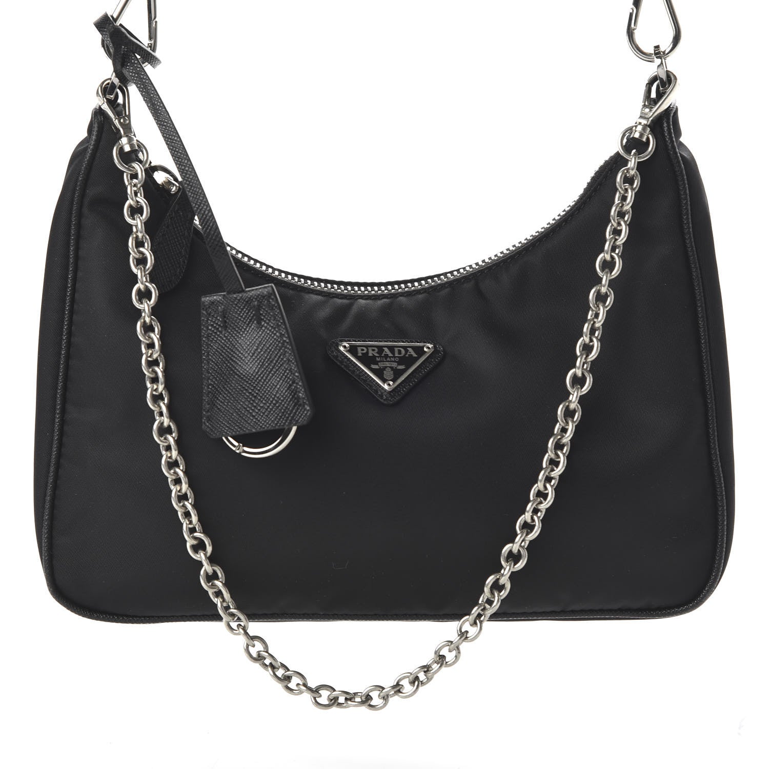 Prada Nylon Re-Edition 2005 Shoulder Bag Black 9 of 9