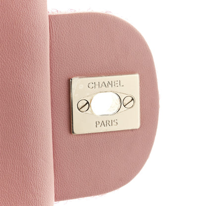 Chanel Sequin Quilted Ombre Medium Flap Yellow Pink 7 of 12