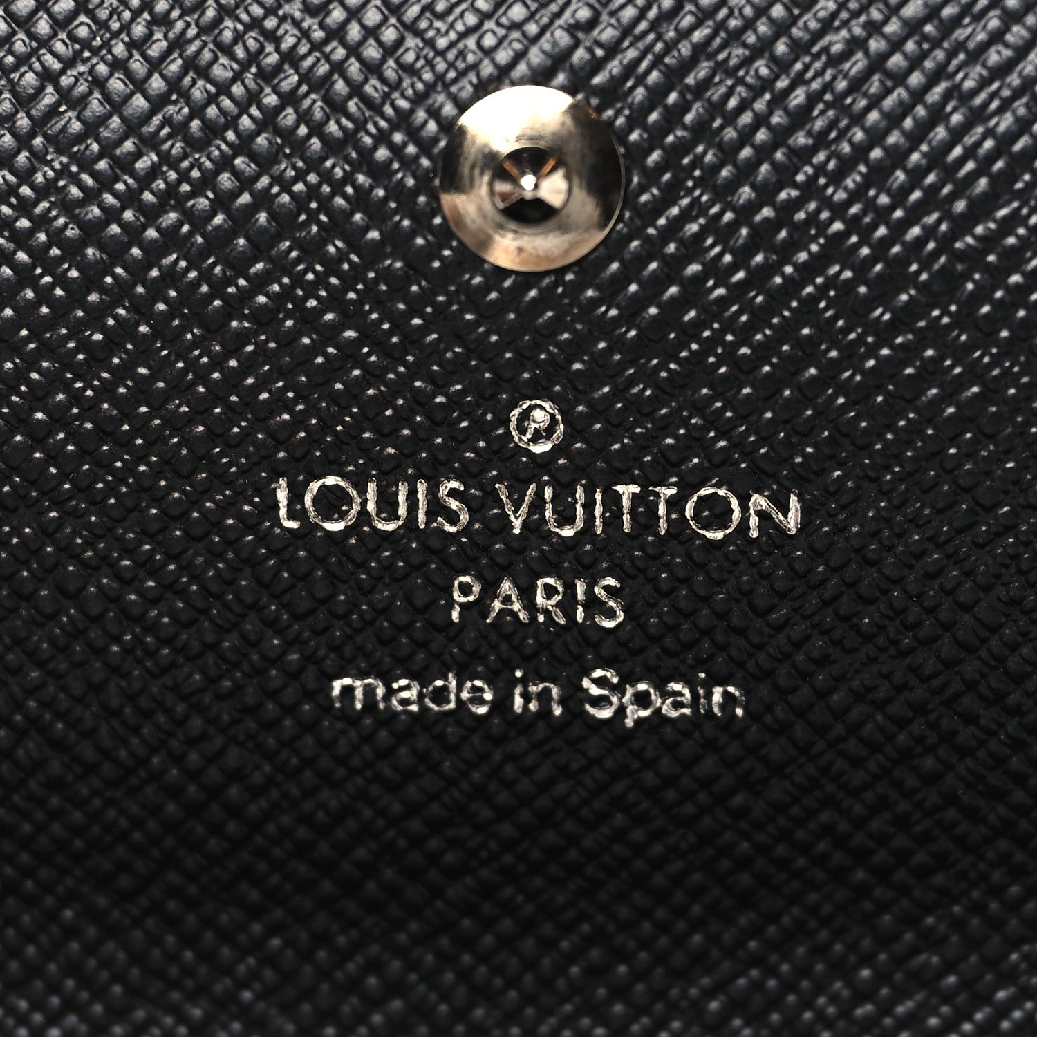 Louis Vuitton Epi Sarah Wallet Black 6 of 7
