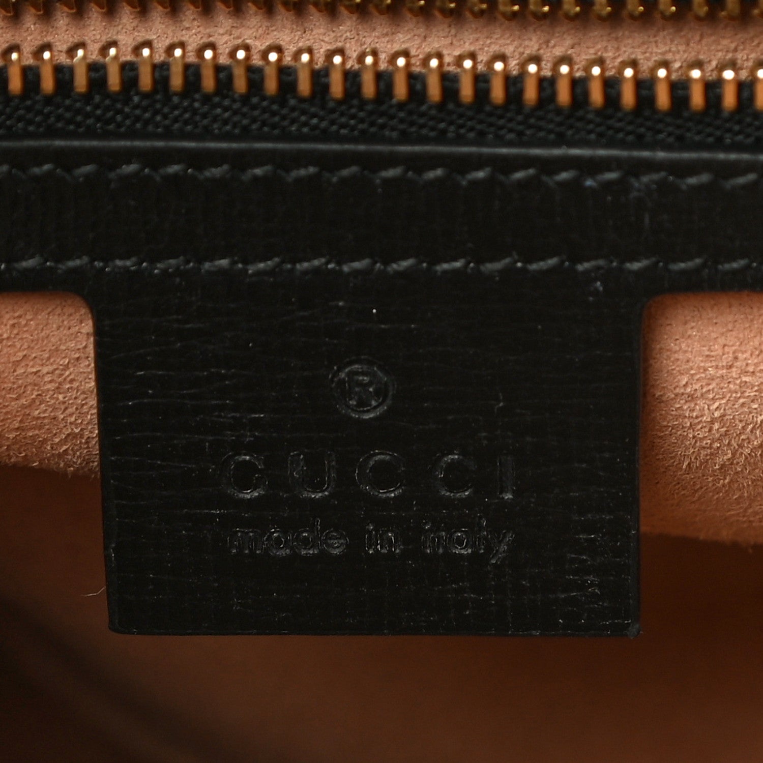 Gucci Textured Calfskin Small Horsebit 1955 Shoulder Bag Black 6 of 13