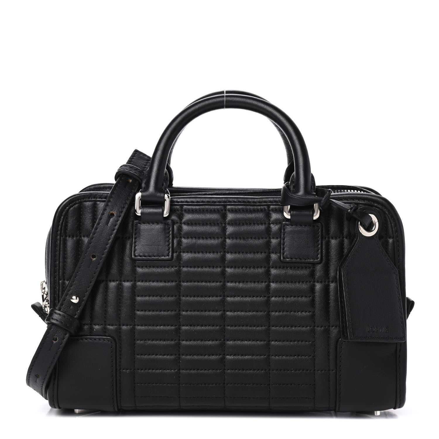Loewe Nappa Quilted Amazona 23 Black 1 of 11