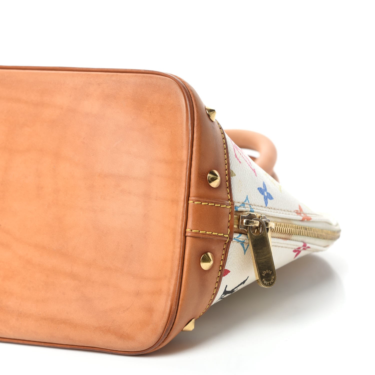 Louis Vuitton Monogram Multicolor Alma White 7 of 10