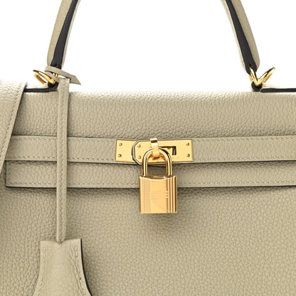 Hermes Togo Kelly Retourne 25 Sauge 8 of 11